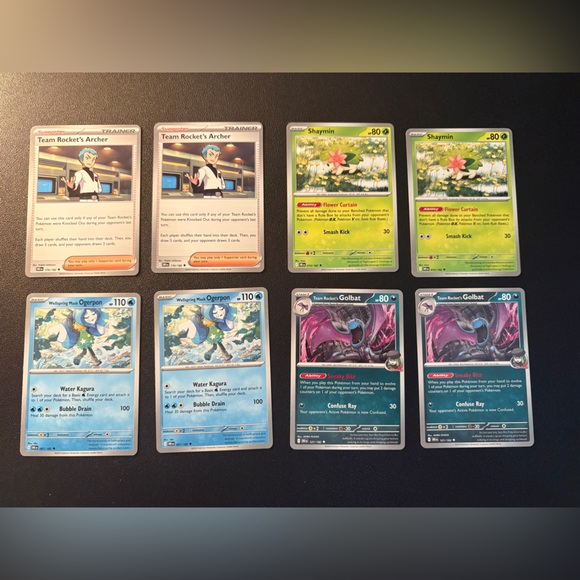 Destined Rivals English Pokemon Card Bulk Cards and Top Loaders & Sleeves - Picture 1 of 8